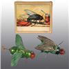 Image 1 : Lot of 2: Tin Fly Wind-Up Toys.