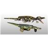 Image 1 : Lot of 2: Tin Alligator Wind-Up Toys.