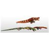 Image 1 : Lot of 4: Wooden Snake Wind-Up Toys.