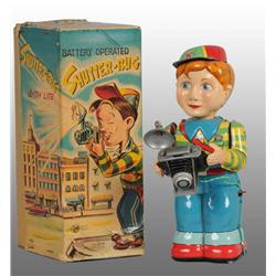 Tin Shutterbug Battery-Operated Toy.