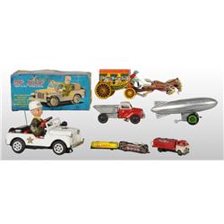 Lot of 7: Assorted Toys.