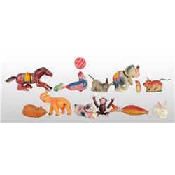 Lot of 13: Animal Toys.