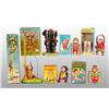 Image 1 : Lot of 6: Tin Monkey Wind-Up Toys.