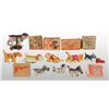 Image 1 : Lot of 9: Celluloid Dog Wind-Up Toys.