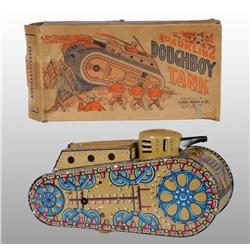 Tin Marx Sparkling Doughboy Tank Wind-Up Toy.