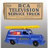 Image 1 : Plastic Marx RCA Television Service Truck Toy.