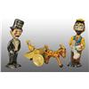 Image 1 : Lot of 3: Tin Marx Character Wind-Up Toys.