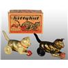 Image 1 : Lot of 2: Tin Marx Kitty Kat Toys.