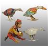 Image 1 : Lot of 4: Tin Litho Marx Animal Wind-Up Toys.