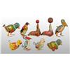 Image 1 : Lot of 9: Tin Chein Animal Wind-Up Toys.