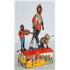 Image 1 : Tin Marx Charleston Trio Roof Dancing Wind-Up Toy.