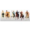 Image 1 : Lot of 6: Miniature Hartland Horse & Riders.