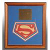 Image 1 : Framed George Reeves Superman Emblem.