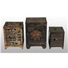 Image 1 : Lot of 3: Small Cast Iron Safe Sill Banks.