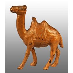 Cast Iron Small Camel Still Bank.