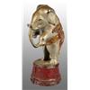 Image 1 : Cast Iron Elephant on Tub Still Bank.