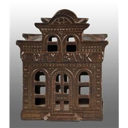 Cast Iron City Bank.
