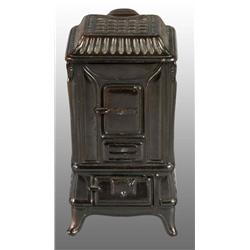 Cast Iron Atlantic Stove Still Bank.