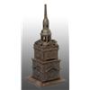 Image 1 : Cast Iron Independence Hall Tower Still Bank.