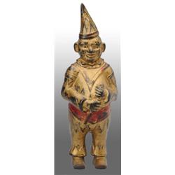 Cast Iron Clown Still Bank.