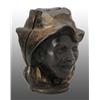 Cast Iron 2-Face Black Boy Still Bank.
