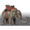 Image 1 : Cast Iron Elephant Swings Trunk Mechanical Bank.