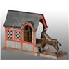 Image 1 : Cast Iron Mule Entering Barn Mechanical Bank.