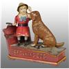Image 1 : Cast Iron Speaking Dog Mechanical Bank.