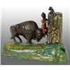 Image 2 : Cast Iron Butting Buffalo Mechanical Bank.