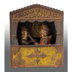 Cast Iron Punch & Judy Mechanical Bank.