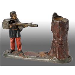 Cast Iron Creedmore Mechanical Bank.