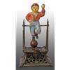 Image 1 : Cast Iron Boy on Trapeze Mechanical Bank.