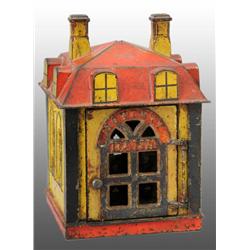 Cast Iron Novelty Mechanical Bank.