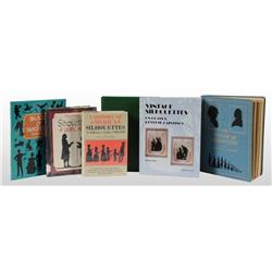 Lot of 6: Antique Books & Guides on Silhouettes.