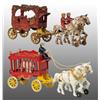 Image 1 : Lot of 2: Cast Iron Overland Circus Pieces.