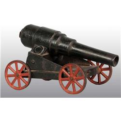 Cast Iron Converse Cannon Toy on Wheels.