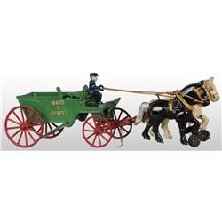 Lot of 2: Pressed Steel & Cast Iron Toys.