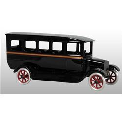 Pressed Steel Flivver Bus Toy.