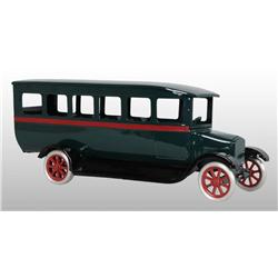 Pressed Steel Flivver Bus Toy.