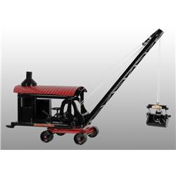 Pressed Steel Buddy L Clam Shell Bucket Dredge Toy