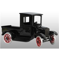 Pressed Steel Flivver Fixed Bed Pickup Toy.