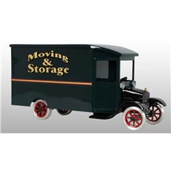 Pressed Steel Flivver Moving & Storage Van Toy.