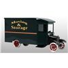 Pressed Steel Flivver Moving & Storage Van Toy.