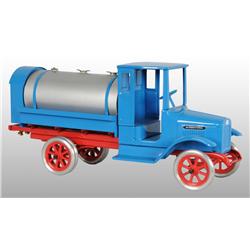 Pressed Steel Buddy L Tank Truck Toy.