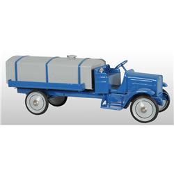 Pressed Steel Steelcraft Tank Truck Toy.