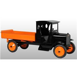 Pressed Steel Gendron Sampson Dump Truck Toy.