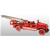 Pressed Steel Buddy L Hydraulic Aerial Ladder Toy.