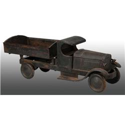 Pressed Steel Turner Dump Truck Toy.