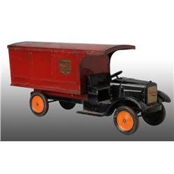 Pressed Steel Sonny Railway Express Truck Toy.