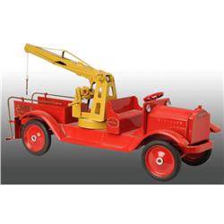 Pressed Steel Keystone Wrecker Truck Toy.